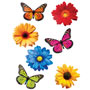 1401-0151 Баннер-комплект Бабочки Цветы асс 12шт/А