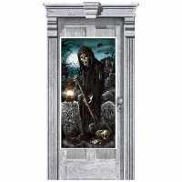 1401-0240 Баннер на дверь HWN Мертвецы 165х85см/А