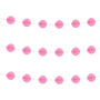 1404-0442 Гирлянда-шары бум розовая 3м/G