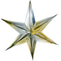 1501-1526 Фигура Звезда 6конечн зол/сер 60см/G