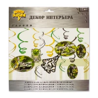 1501-2724 Спираль Камуфляж 46-60см 12шт/A