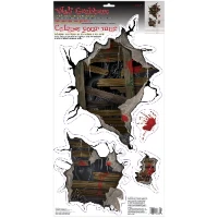1501-2817 Наклейка н/стену HWN Дом Призраков 4шт/A