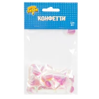 1501-4940 Конфетти Круги перламутр 1,5см 20гр/G