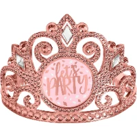 1501-5333 Тиара LET'S PARTY розовое золото/A
