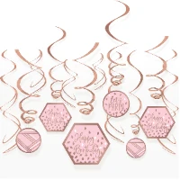 1501-5381 Спираль HB RoseGold Blush 60см 12шт/А