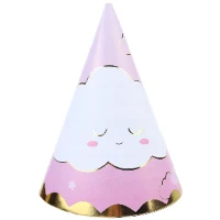 1501-5404 Колпак Детские Грезы розовый 6шт/G