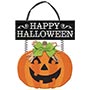 1501-5473 Подвеска HAPPY HWN Тыква блеск 31х36см/А