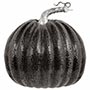 1501-5505 Фигура Тыква кракелюр черная 16х19,7см/А