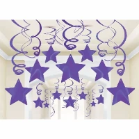 1501-5677 Спираль Звезда New Purple 60см 30шт/А