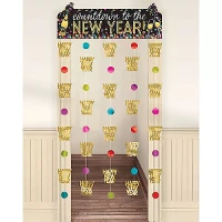 1501-6068 Украшение н/дверь HNYконфетти 99х195см/А
