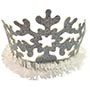 1501-6164 Корона Снежинка серебро блеск