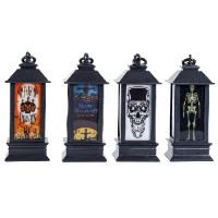 1501-6317 Фонарь светодиод Halloween ассорти 12смG