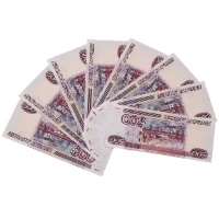 1501-6386 Деньги банка приколов 500 Рублей
