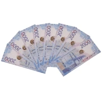 1501-6387 Деньги банка приколов 2000 Рублей