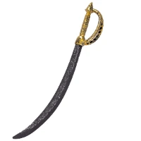 1501-6535 Сабля Пирата пластик 66см/G