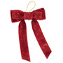 1501-6847 Бант красный с подсветкой 17х11см/G