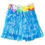 1501-6935 Юбка Гаваи пластик голубая 30см/А