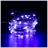 1501-7014 Гирлянда светодиод Роса синий50Led 5мG