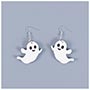 1501-7171 Серьга Привидение веселое 2шт/G