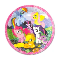 1502-1328 Тарелка My Little Pony 23см 8шт/A