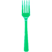 1502-3234 Вилка пласт Festive Green 20шт/A