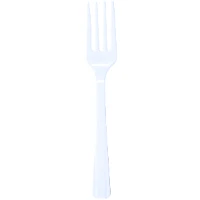 1502-3240 Вилка пласт Frosty White 20шт/A
