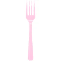 1502-3246 Вилка пласт New Pink 20шт/A