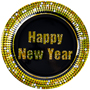 1502-3396 Тарелка HNY Ретро 23см 8шт/P