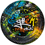1502-4503 Тарелка бум С ДР Граффити 23см 6шт/G