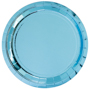1502-4881 Тарелка фольг голубая 23см 6шт/G