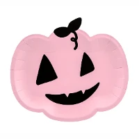 1502-5122 Тарелка фигур HWN BOO Тыква 25см 6шт/PD
