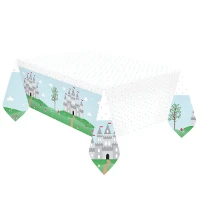 1502-5660 Скатерть п/э Принцесса и Рыцарь 1,2х1,8м