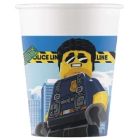 1502-5912 Стакан бум LEGO CITY 200мл 8шт/P