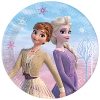 1502-6000 Тарелка Frozen Дух ветра 23см 8шт/P