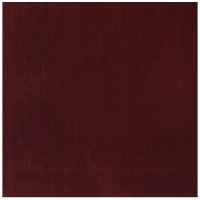 1502-6223 Салфетка бордовая 33см 12шт/G