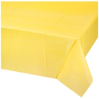 1502-6478 Скатерть п/э Пастель желтая 1,4х2,75м/G