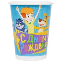 1502-6852 Стакан С ДР Простоквашино 250мл 6шт