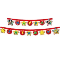 1505-0688 Гирлянда-буквы Микки игривый 2,2м/Р