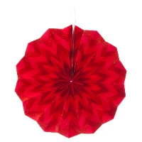 1505-1262 Фант Apple Red Горошек-Шеврон блеск 4штA