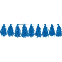 1505-1519 Гирлянда с кисточками Br Royal Blue 3м/A