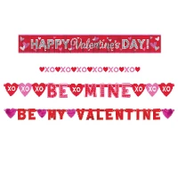 1505-1595 Гирлянда BE MINE VALENTINE 4шт/A