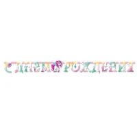 1505-1706 Гирлянда-букв С ДР Единорог 220см/G