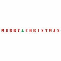 1505-1960 Гирлянд-буквы MERRY XMAS блеск 3,6м/А