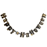 1505-2192 Гирл-буквы Happy Halloween Паутина220смG