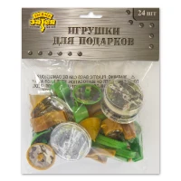 1507-1214 Игрушки д/подарк Камуфляж 24шт/A