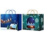 1509-2645 Пакет бум Олени снежные микс 33х26см