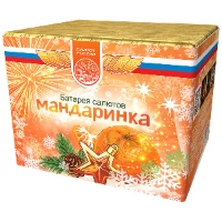 1510-0034 Батарея салютов Мандаринка 36залп 30сек