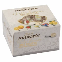 1511-0001 Конфеты MAXTRIS MIX FRUTTA BIANCO 500гр