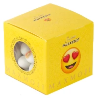 1511-0023 Конфеты MAXTRIS EMOJI Heart-Eyes 200гр