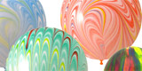 Многоцветные воздушные латексные шары